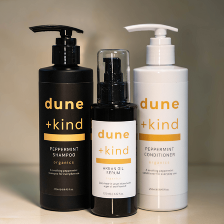 TRIO BUNDLE PEPPERMINT SCALP RESET - Dune+Kind